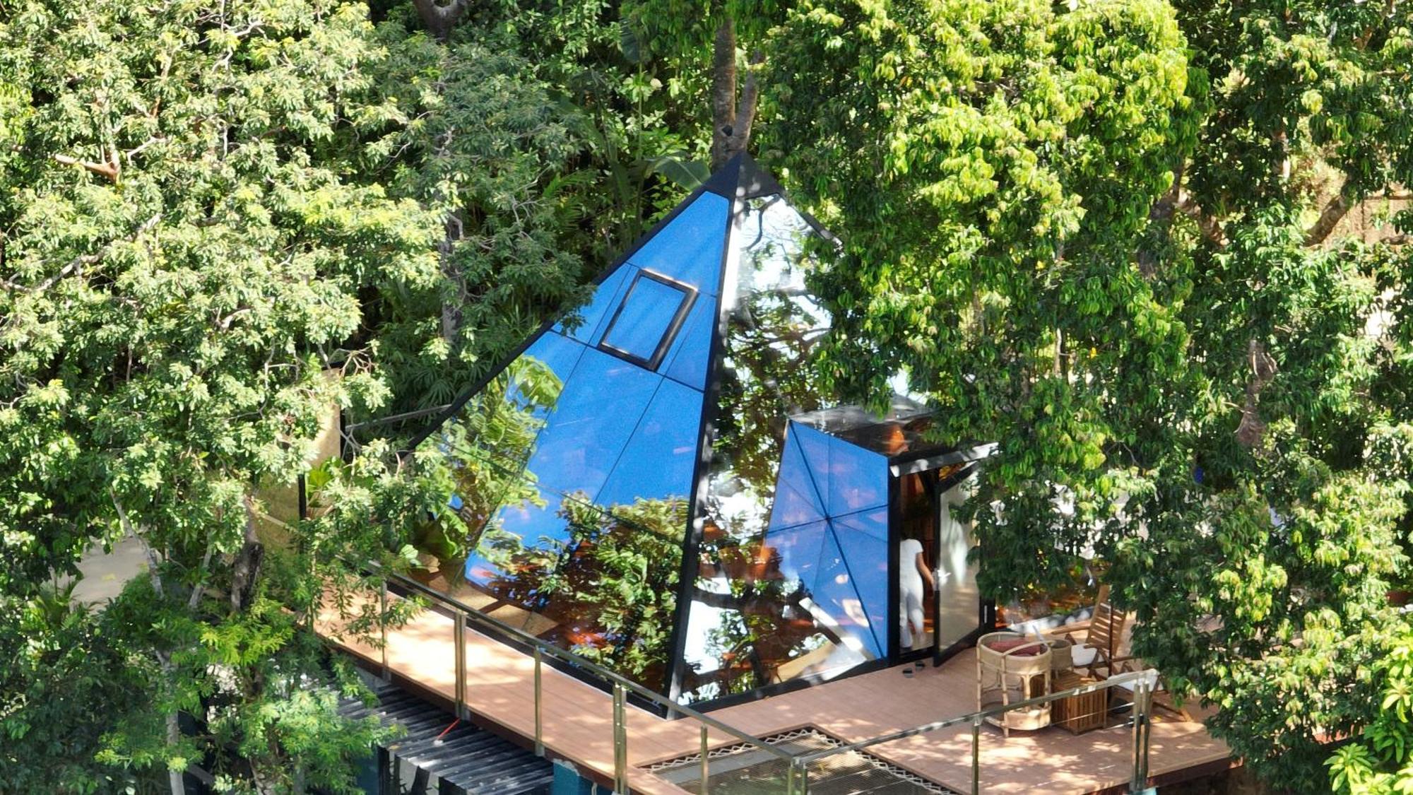 The Pyramid - Glamping At Karuna Luxury tent *